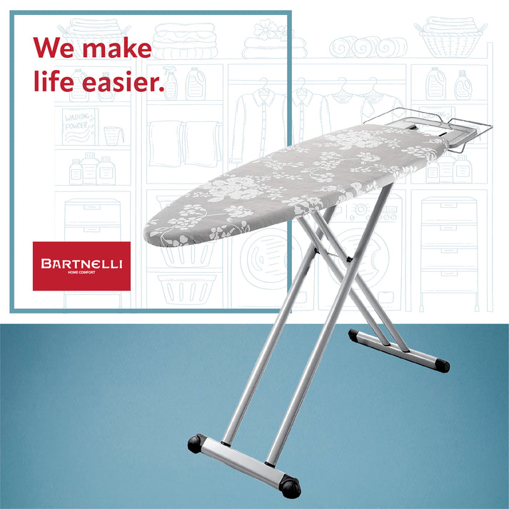 Bartnelli Pro Luxury Ironing Board Extreme Stability Made in Europ